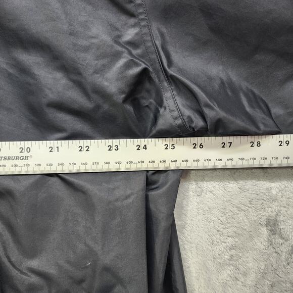 VINTAGE Y2K Nike Jacket Mens XXL Black Full Zip Puffer Windbreaker Streetwear - Picture 14 of 16